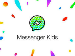 Logo e messenger kids te facebook per femijet
