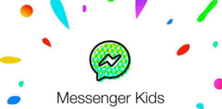 Leter e Hapur Facebook: Mbyll Messenger Kids Logo e messenger kids te facebook per femijet