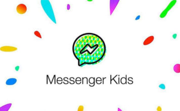 Leter e Hapur Facebook: Mbyll Messenger Kids Logo e messenger kids te facebook per femijet