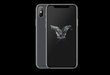 Karikimi pa Kavo i iPhone 8 e X Mund të Dobësojë Baterinë dy telefona iphone 8 dhe iphone ngjyre gri te erret ne sfond te zi