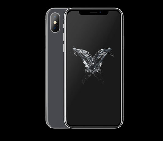 Karikimi pa Kavo i iPhone 8 e X Mund të Dobësojë Baterinë dy telefona iphone 8 dhe iphone ngjyre gri te erret ne sfond te zi