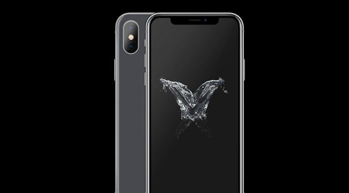 Karikimi pa Kavo i iPhone 8 e X Mund të Dobësojë Baterinë dy telefona iphone 8 dhe iphone ngjyre gri te erret ne sfond te zi