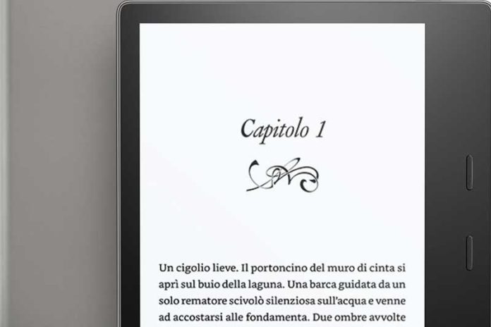 shkrimi kapitulli 1 ne nje kindle oasis te amazon