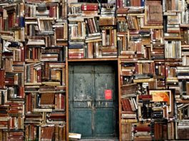 7 eReader-at Më Të Mirë Në Shitje Këtë Vit Librari me libra te vjeter dhe nje dere ne mes